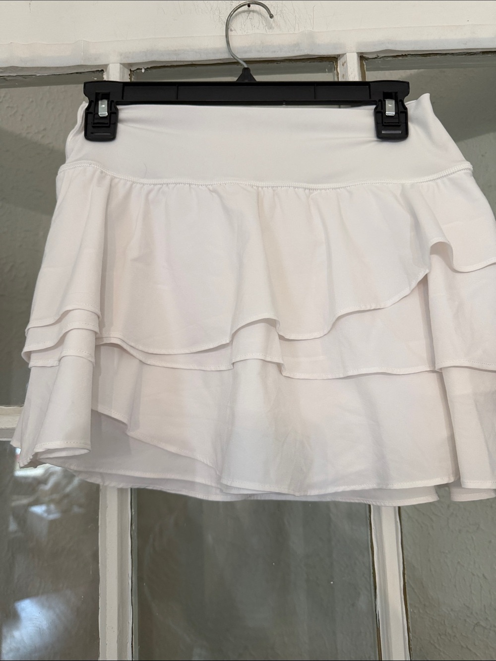 Offline by aerie White Tiered Ruffle Mini Skirt - Women